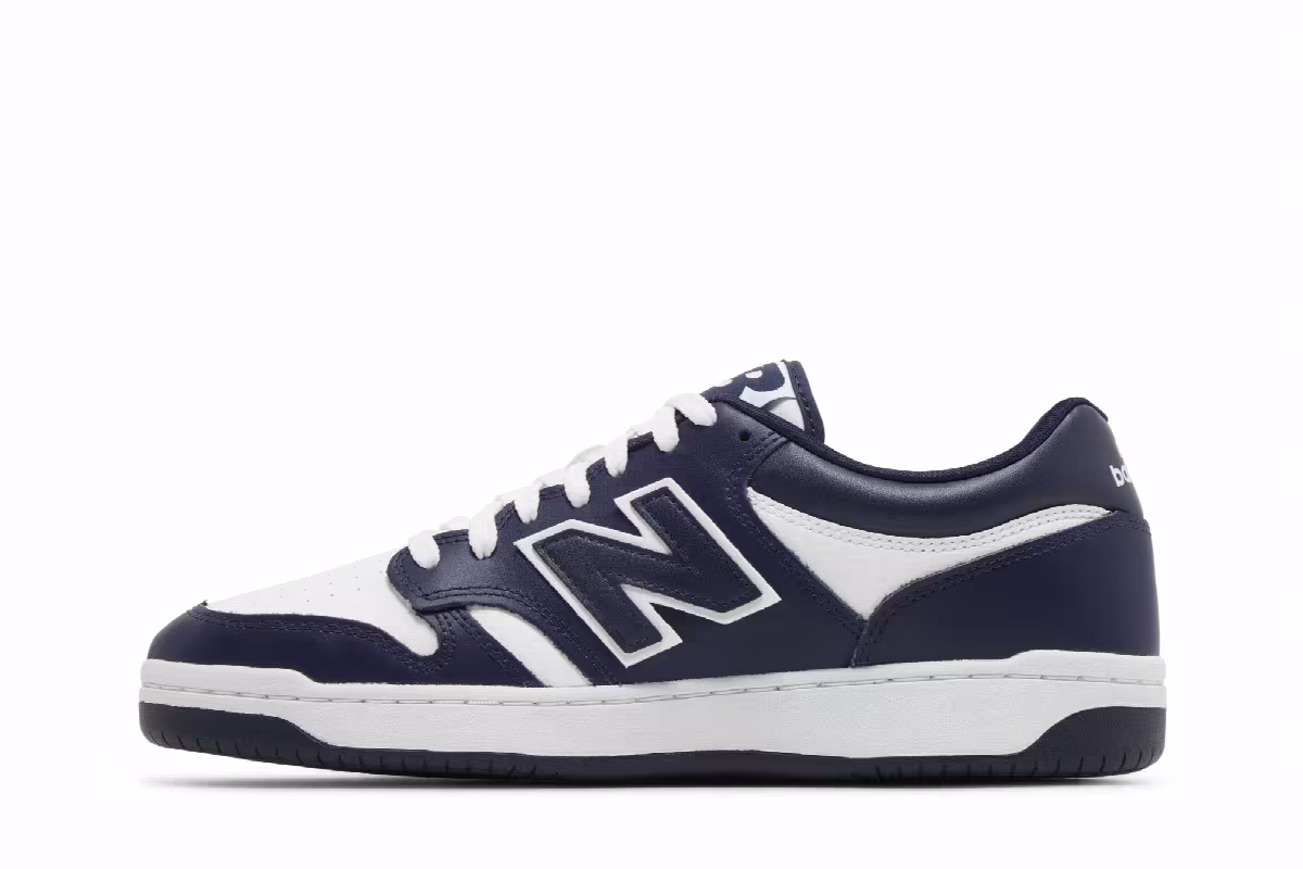 New Balance 480 Team Navy, view 4