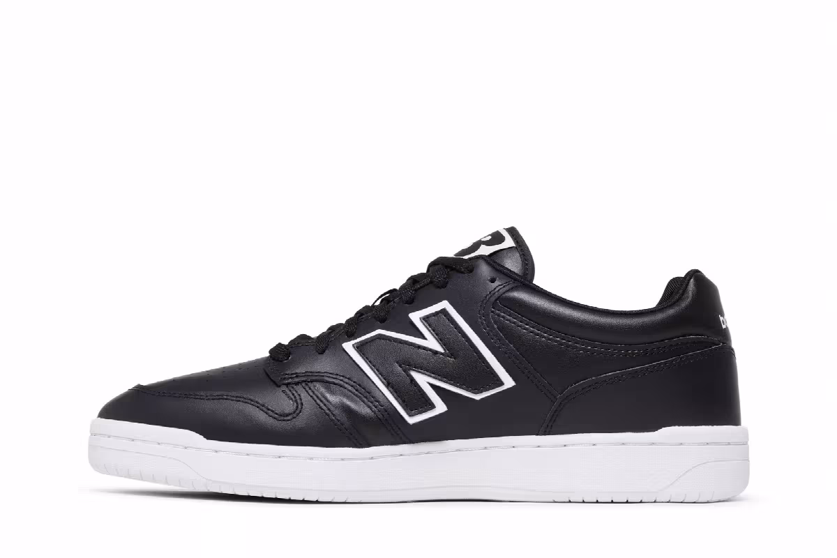 New Balance 480 Black, view 4