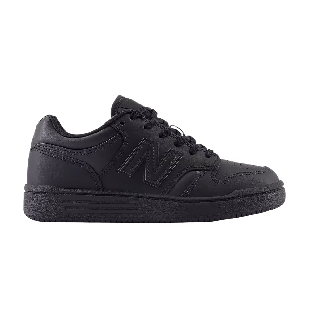 New Balance 480 Little Kid Triple Black