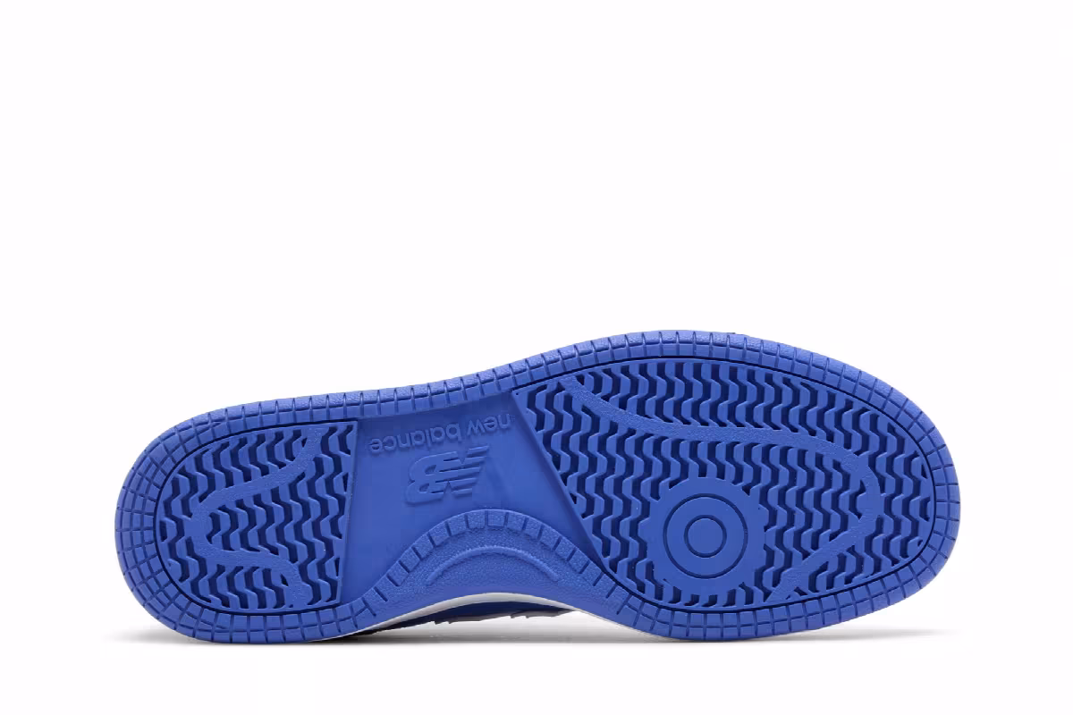 New Balance 480 Big Kid Marine Blue White, view 5