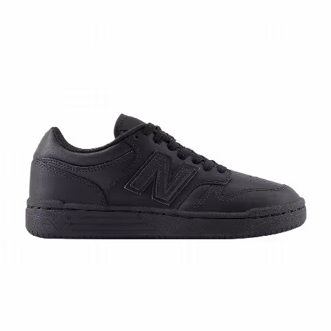 New Balance 480 Big Kid 'Triple Black'