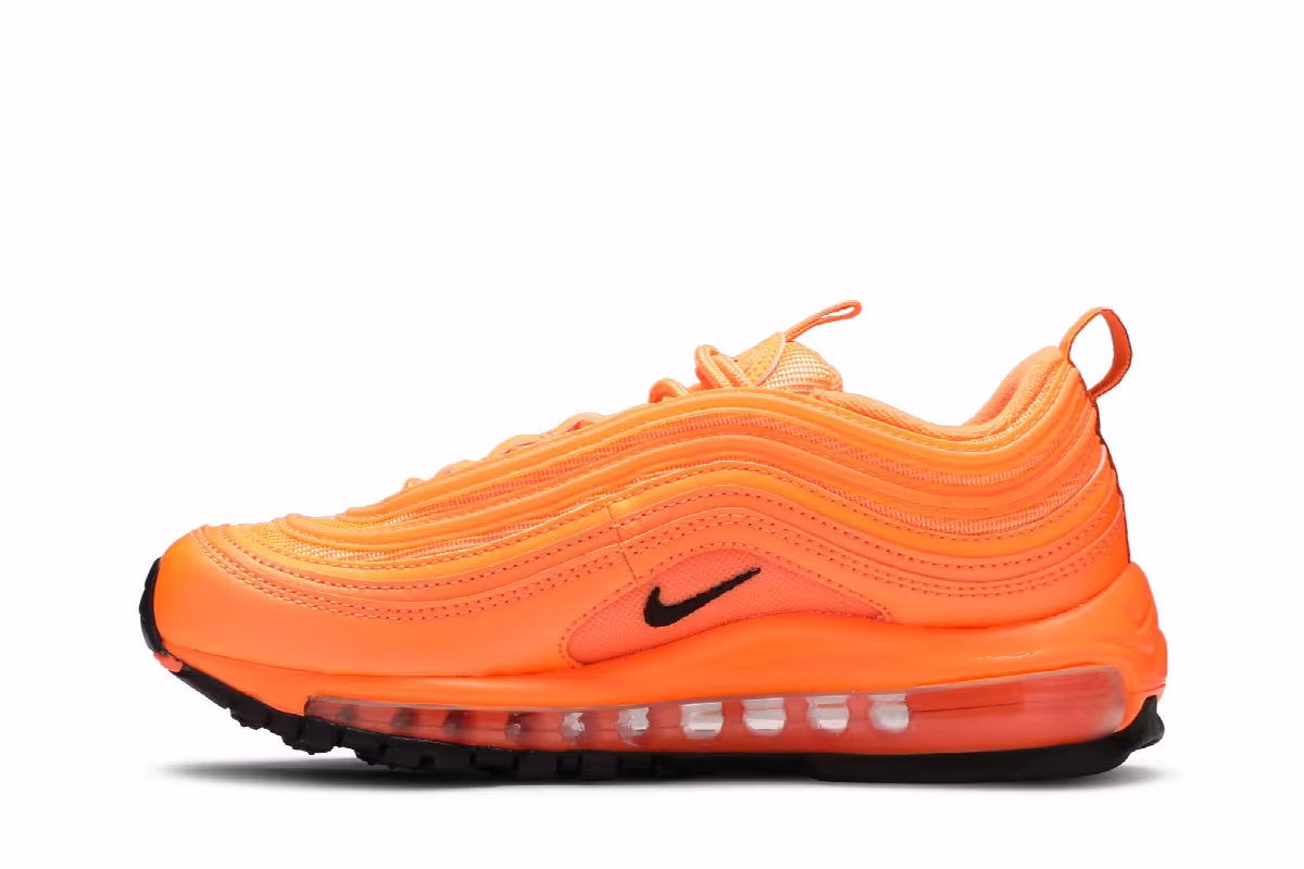 Nike Women's Air Max 97 Atomic Orange, view 4