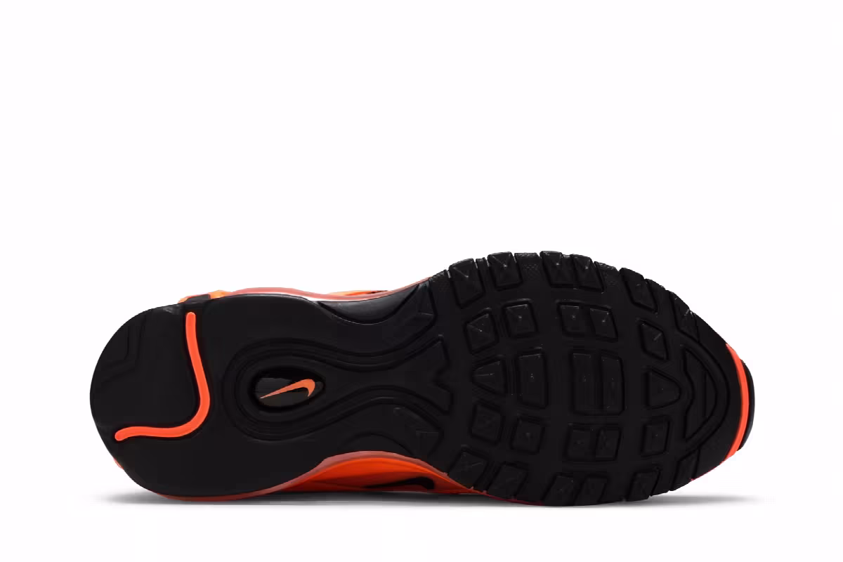 Nike Women's Air Max 97 Atomic Orange, view 5