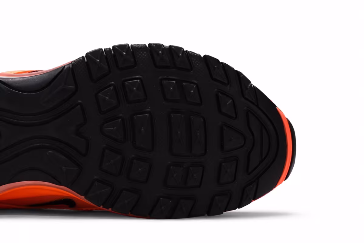 Nike Women's Air Max 97 Atomic Orange, view 6