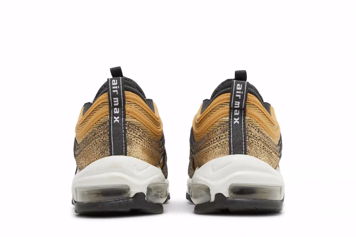 Nike Women's Air Max 97 Cracked Gold, view 7