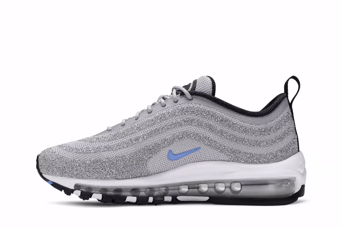 Swarovski x Nike Women's Air Max 97 Polar Blue, view 4
