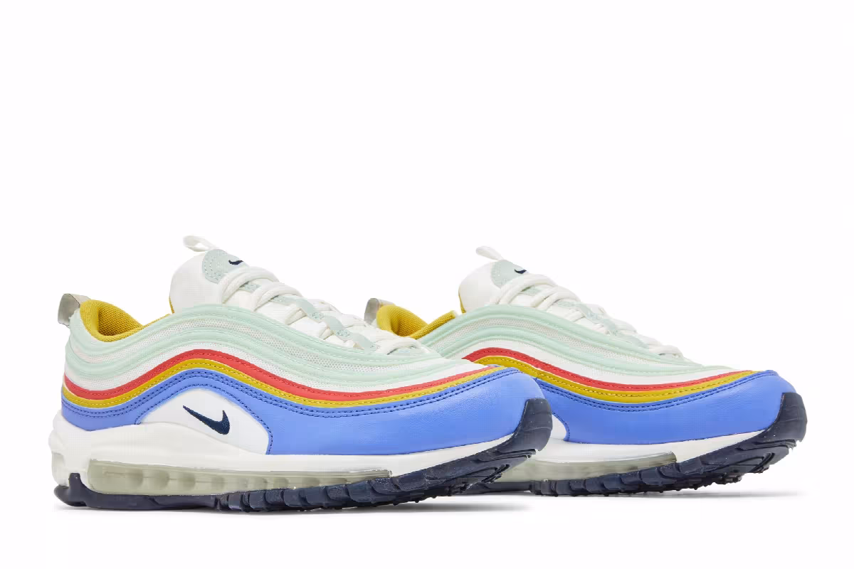 Nike Women's Air Max 97 Multi-Color, view 9