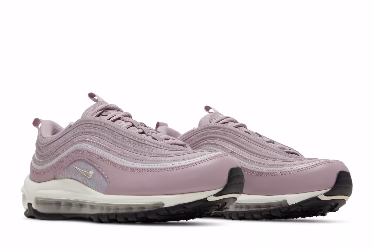 Nike Women's Air Max 97 Plum Fog, view 9