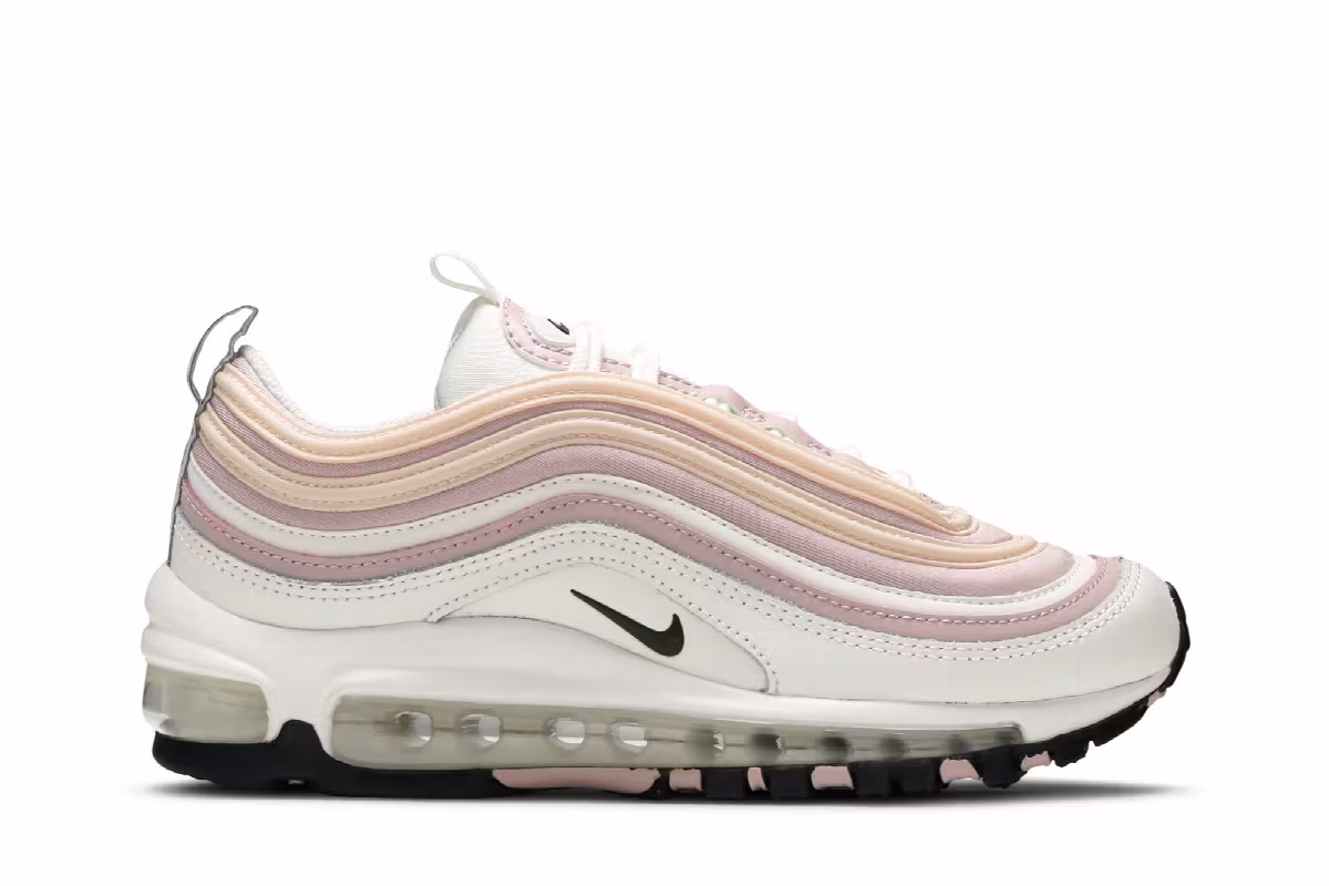 Nike Women's Air Max 97 Pink Cream, view 2
