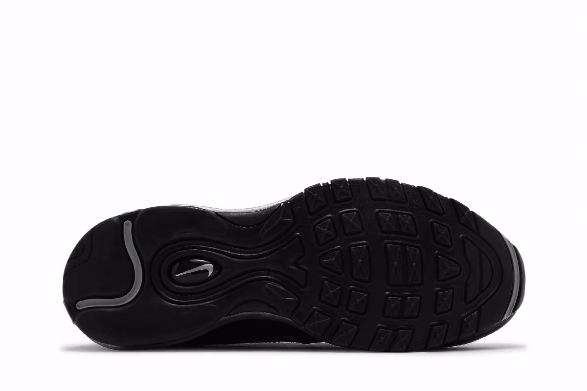 Nike Women's Air Max 97 Black Metallic Silver, view 5