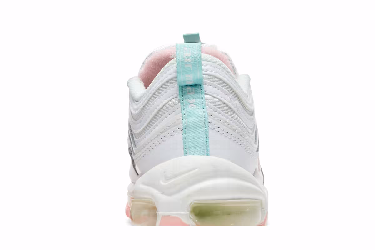 Nike Women's Air Max 97 White Barely Green, view 8