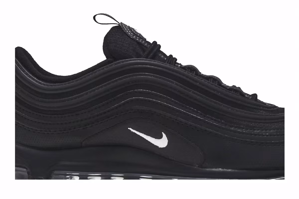 Nike Air Max 97 GS Black Anthracite, view 3