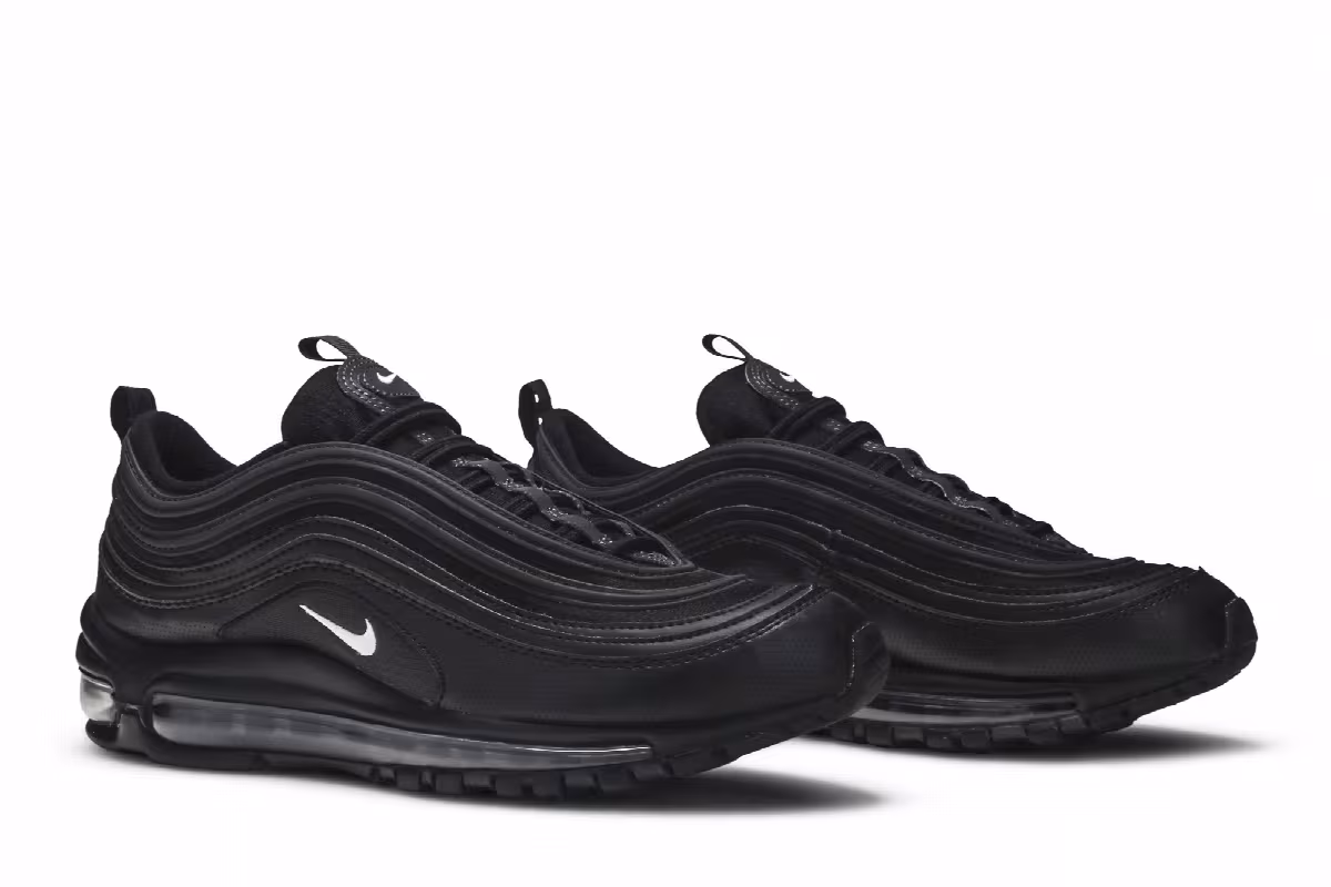Nike Air Max 97 GS Black Anthracite, view 9