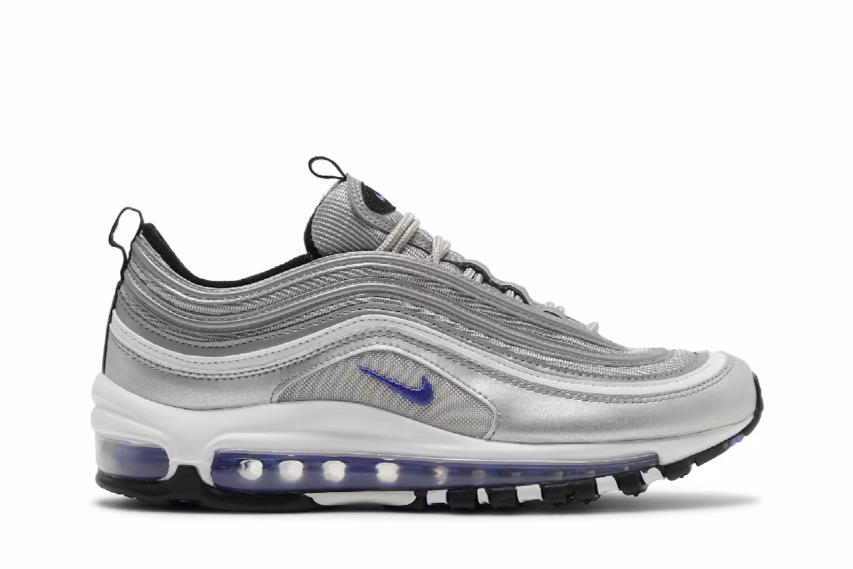 Nike Air Max 97 GS Silver Violet, view 2