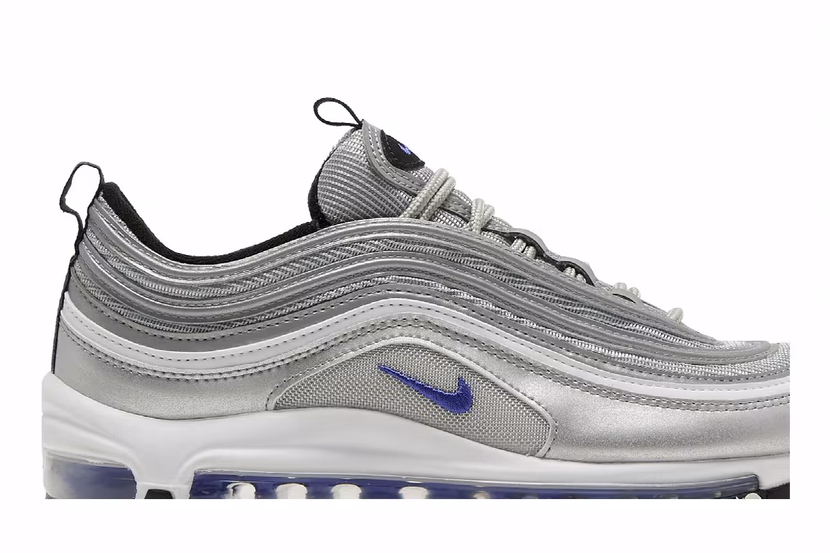Nike Air Max 97 GS Silver Violet, view 3