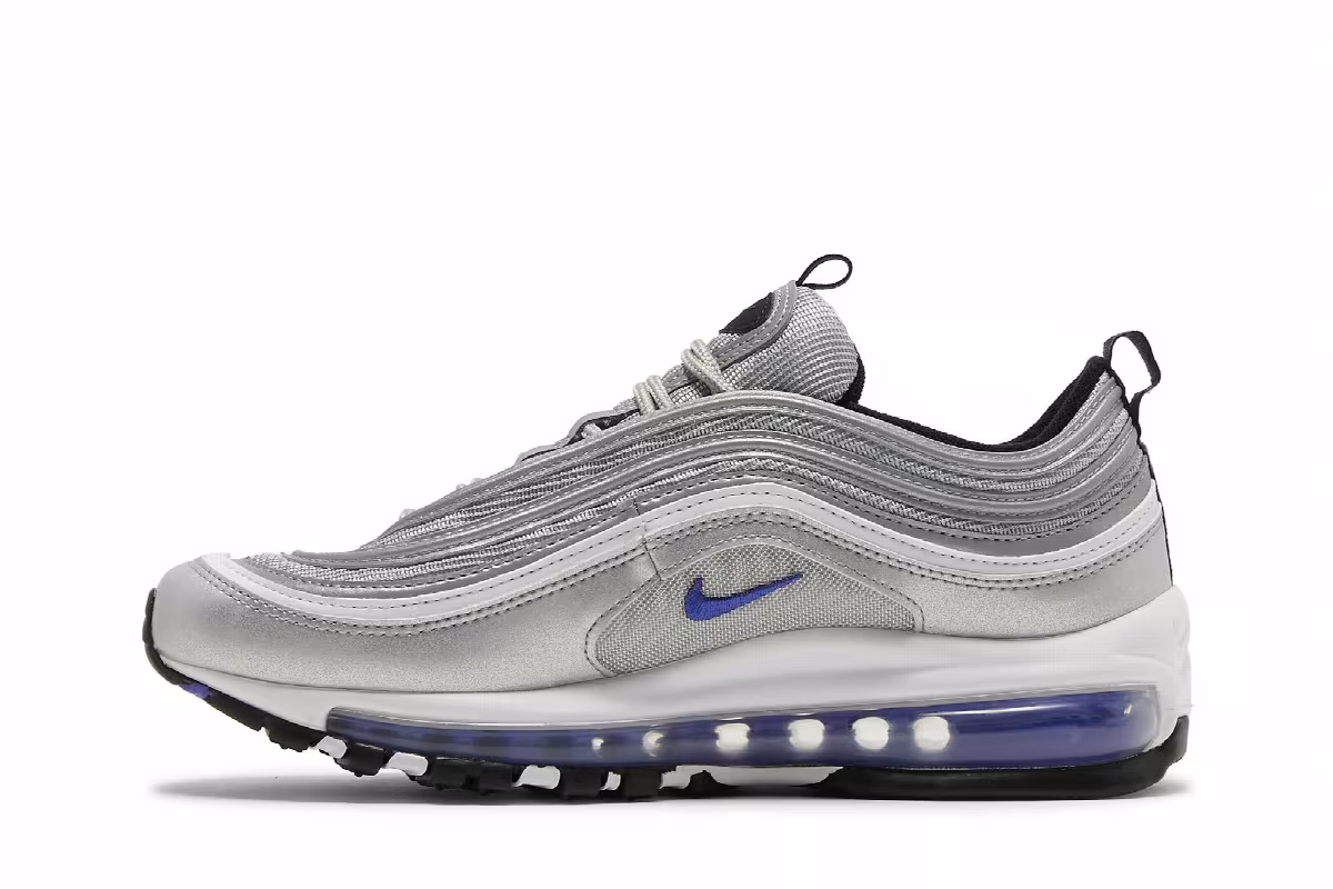 Nike Air Max 97 GS Silver Violet, view 4