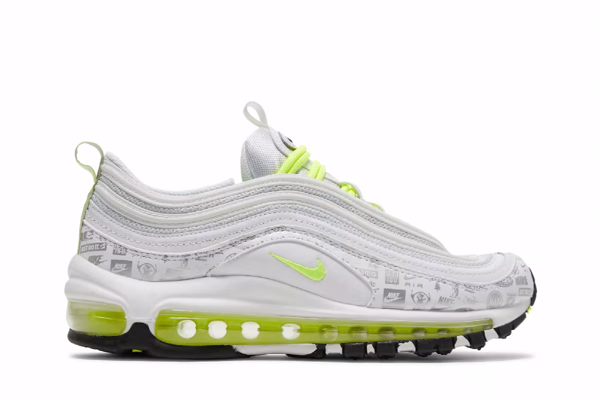 Nike Air Max 97 GS Reflective Logos, view 2