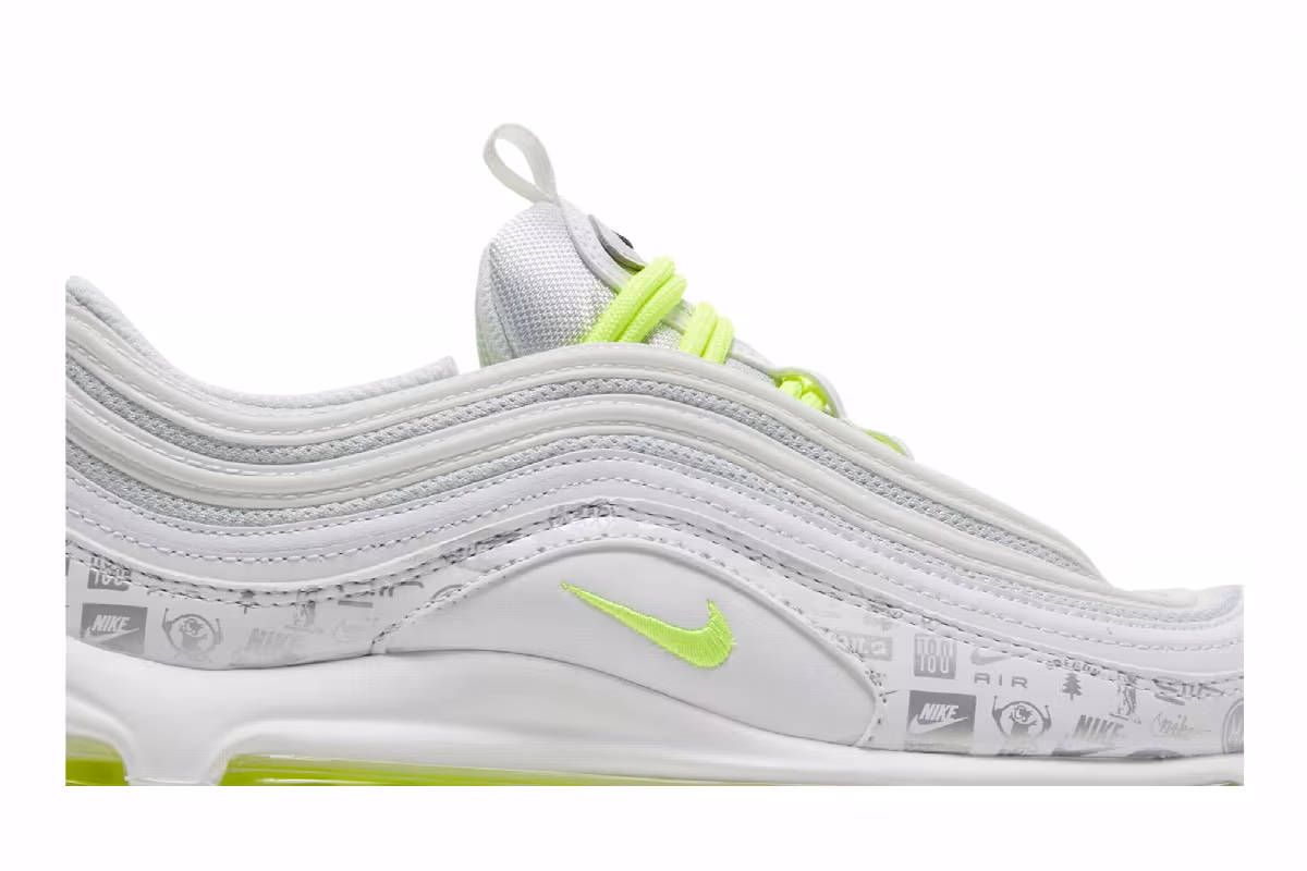 Nike Air Max 97 GS Reflective Logos, view 3
