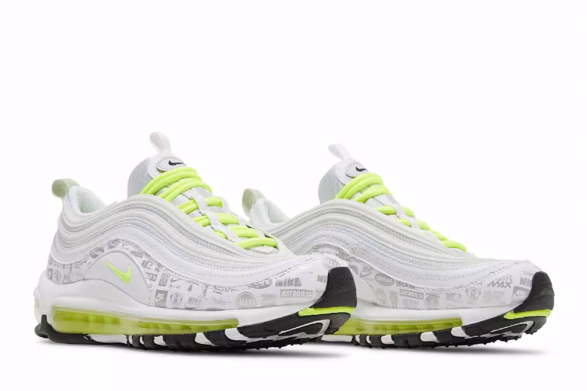 Nike Air Max 97 GS Reflective Logos, view 9