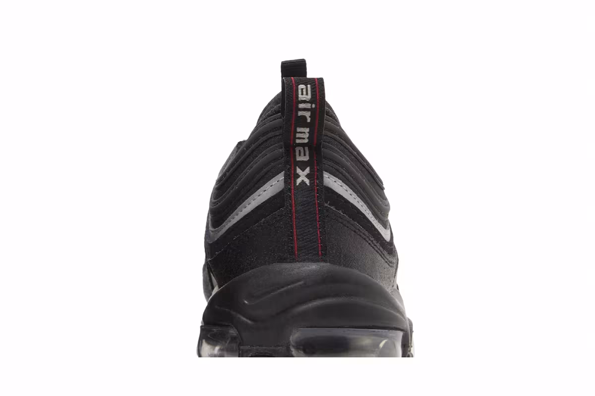Nike Air Max 97 GS Black Sport Red, view 8