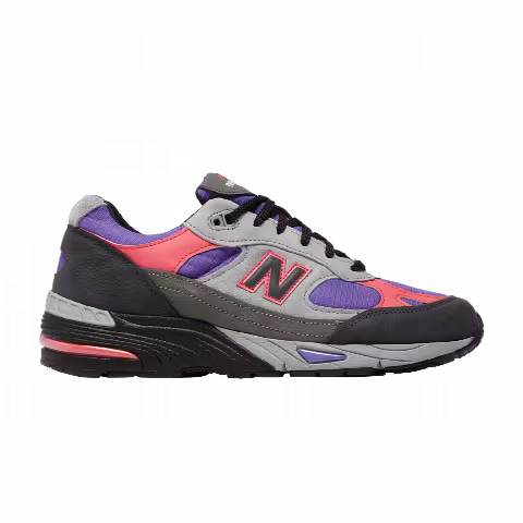 Palace x New Balance 991 Made in England 'Black Ultra Violet'