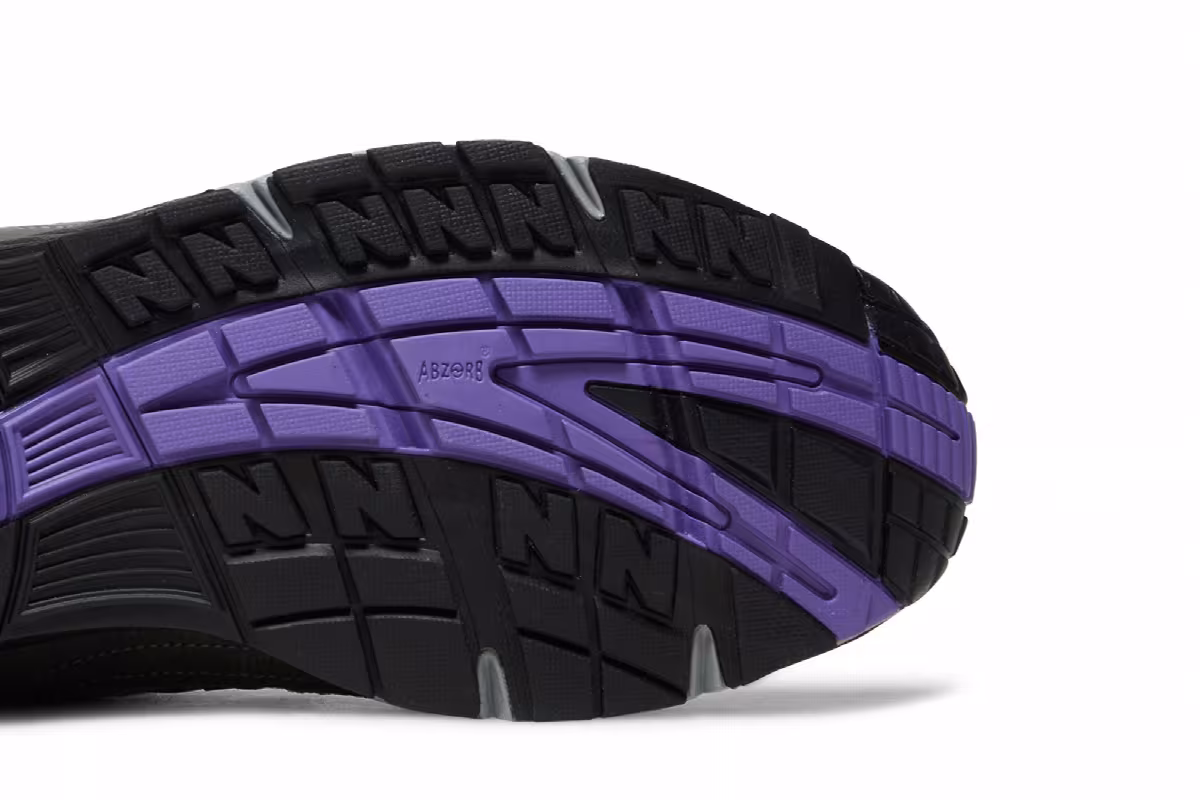 Palace x New Balance 991 Made in England Black Ultra Violet, view 6