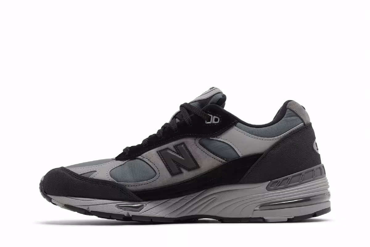 New Balance 991 Made in England Urban Winter Pack - Black, view 4