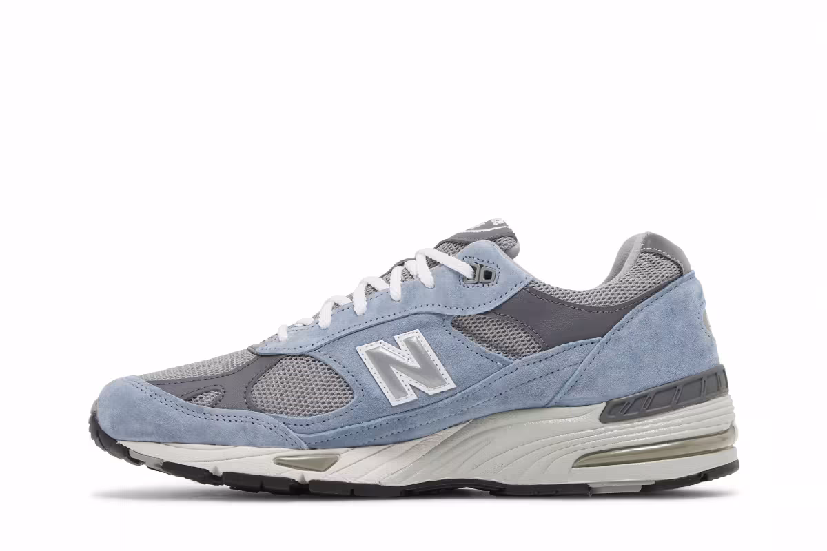 New Balance 991 Made in England Dusty Blue, view 4