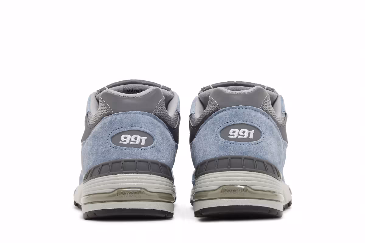 New Balance 991 Made in England Dusty Blue, view 7