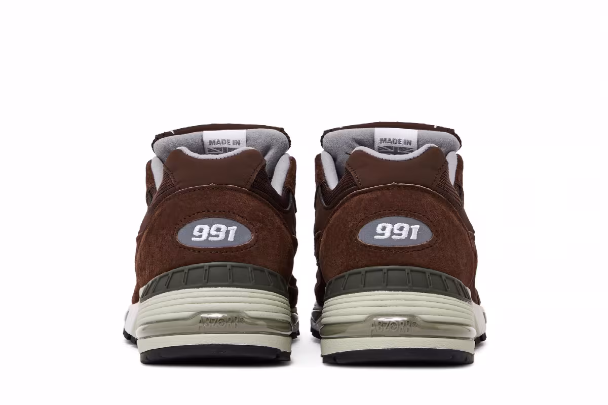 New Balance 991 Made in England Carafe, view 7