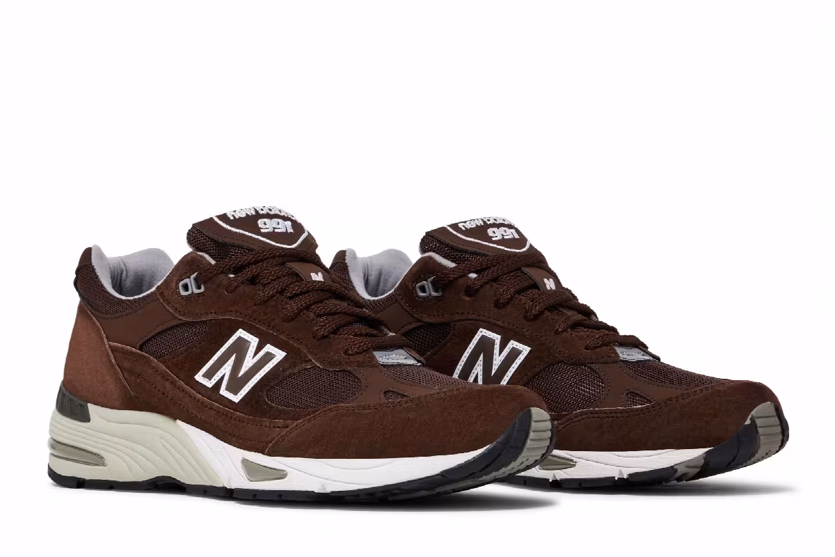 New Balance 991 Made in England Carafe, view 9