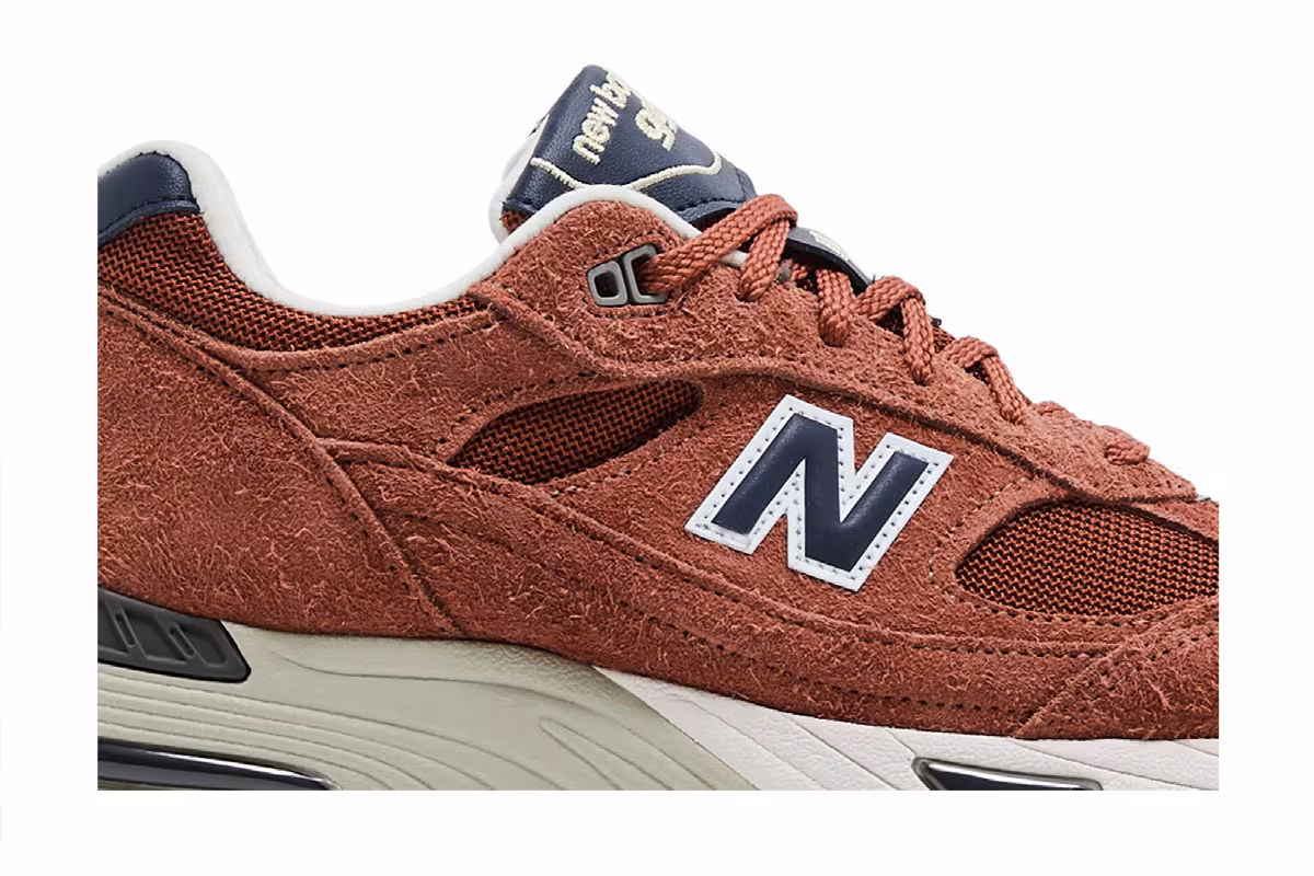 New Balance 991 Made in England Bruschetta, view 3