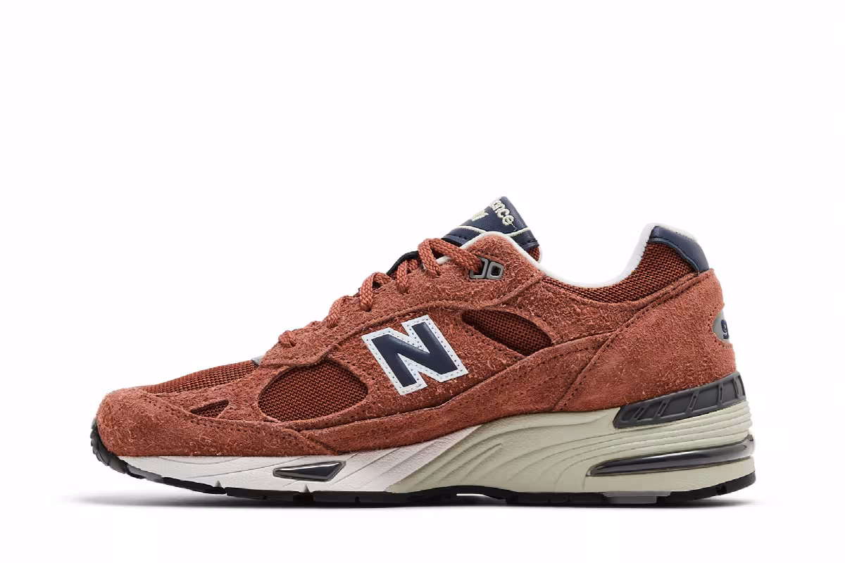 New Balance 991 Made in England Bruschetta, view 4
