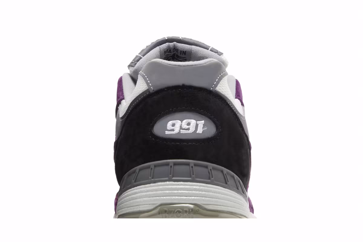 New Balance 991 Made in England Grape Juice, view 8