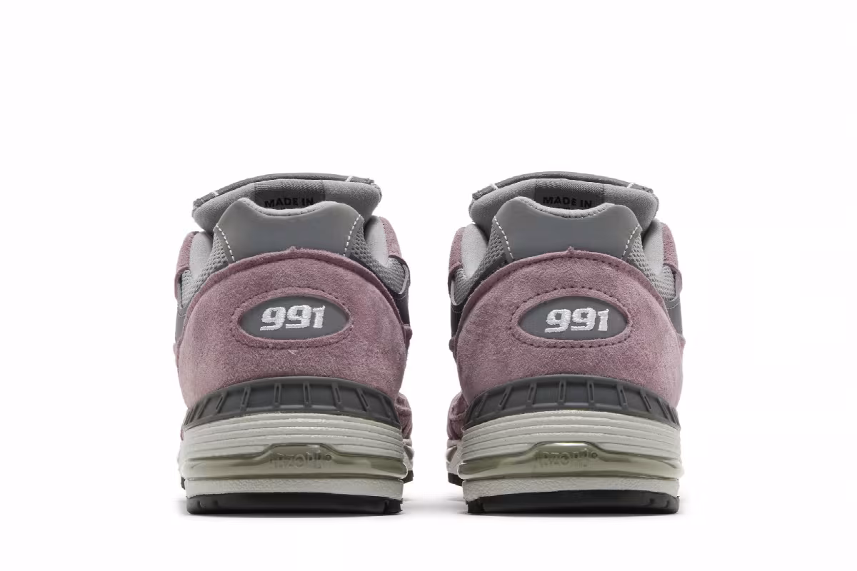 New Balance Women's 991v1 Made in England Wistful Mauve, view 7