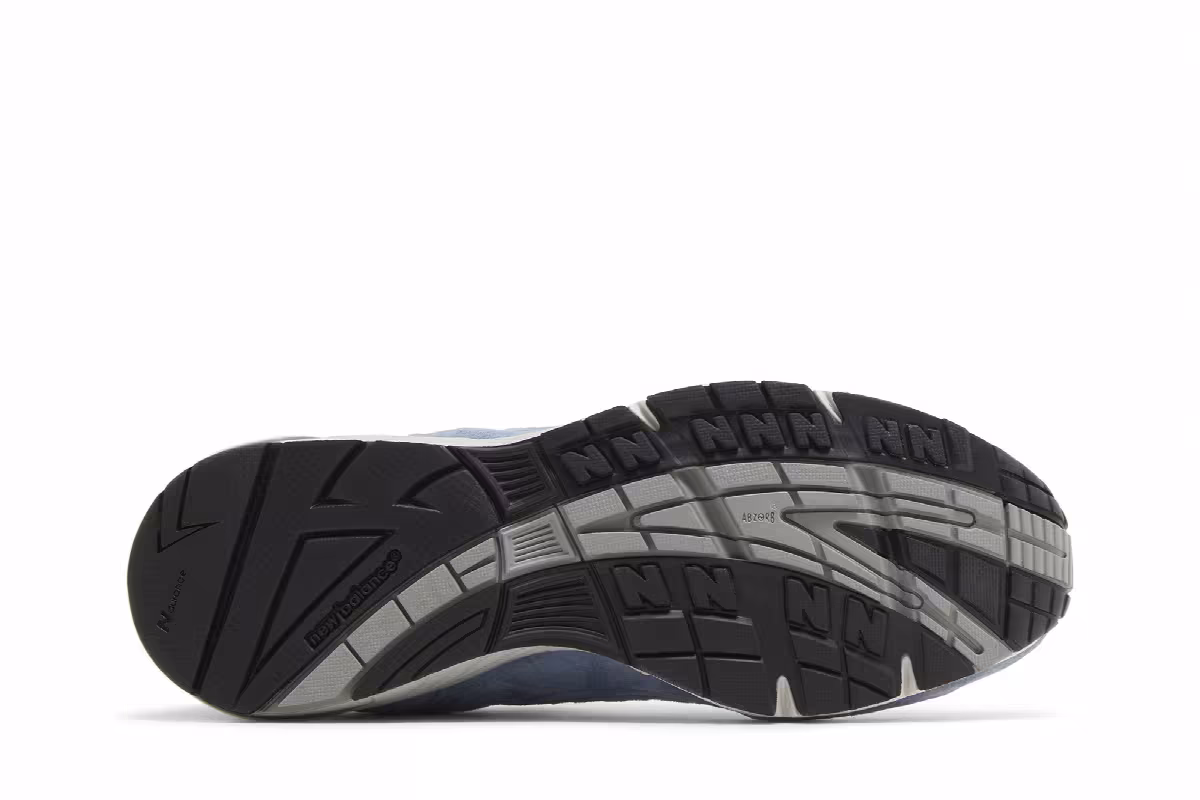 New Balance Women's 991v1 Made in England Dusty Blue, view 5
