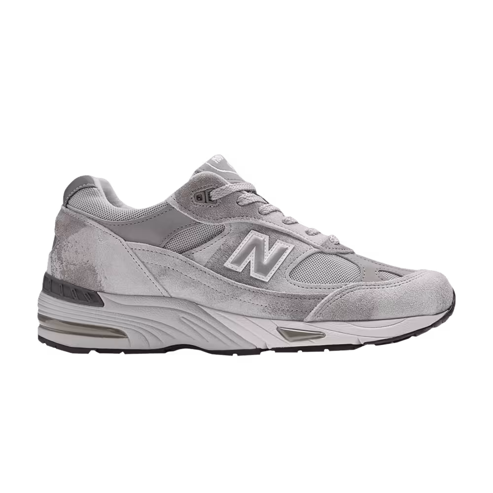 New Balance Women's 991 Made in England Washed Grey