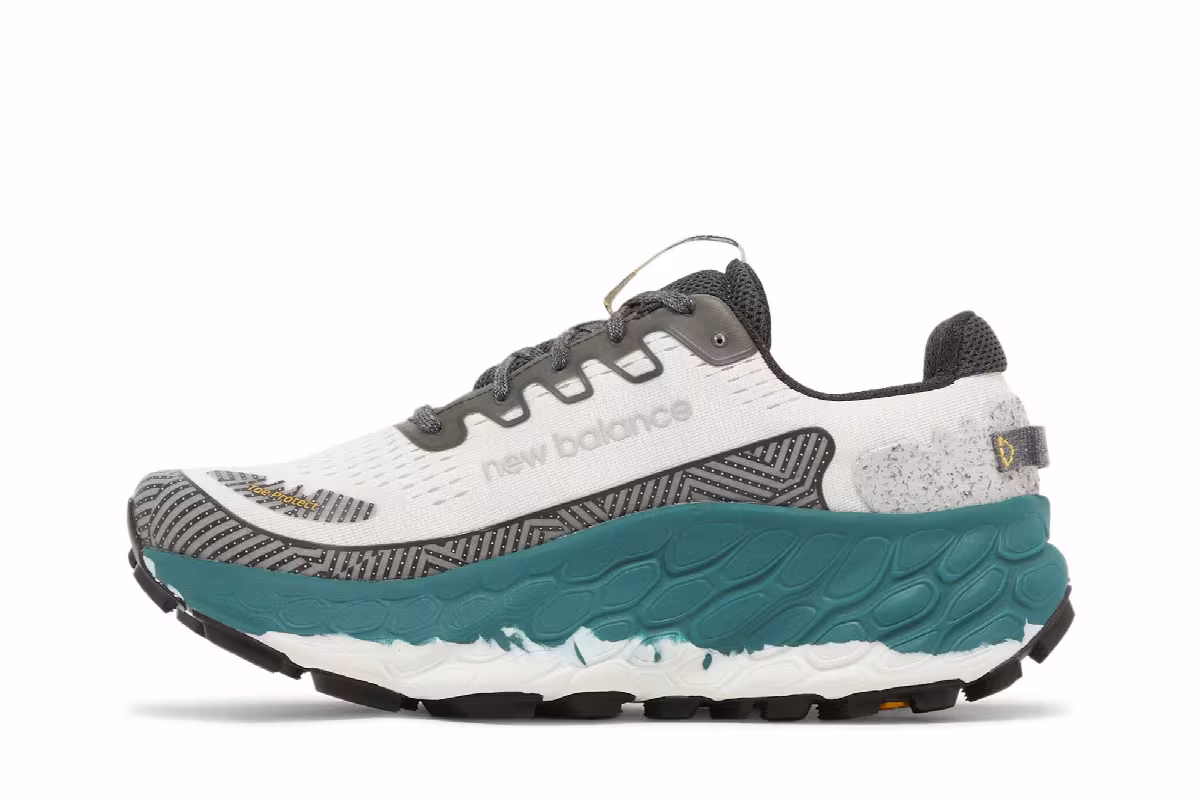 New Balance Fresh Foam X More Trail v3 Reflection Faded Teal, view 4