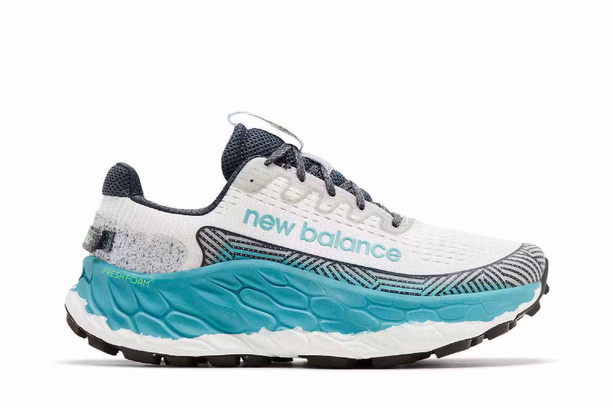 New Balance Women's Fresh Foam X More Trail v3 Reflection Faded Teal, view 2