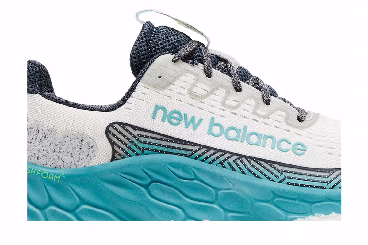 New Balance Women's Fresh Foam X More Trail v3 Reflection Faded Teal, view 3