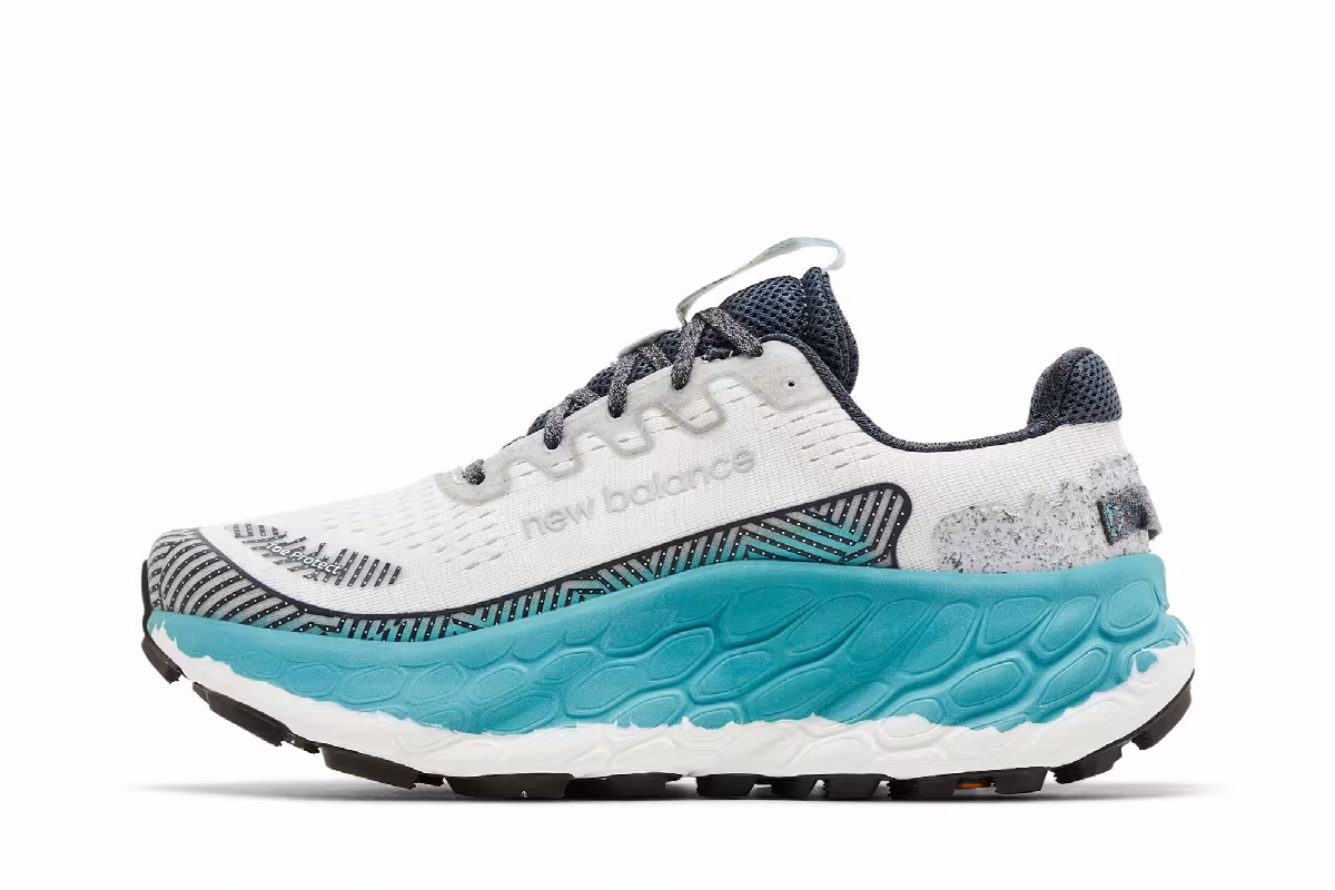 New Balance Women's Fresh Foam X More Trail v3 Reflection Faded Teal, view 4