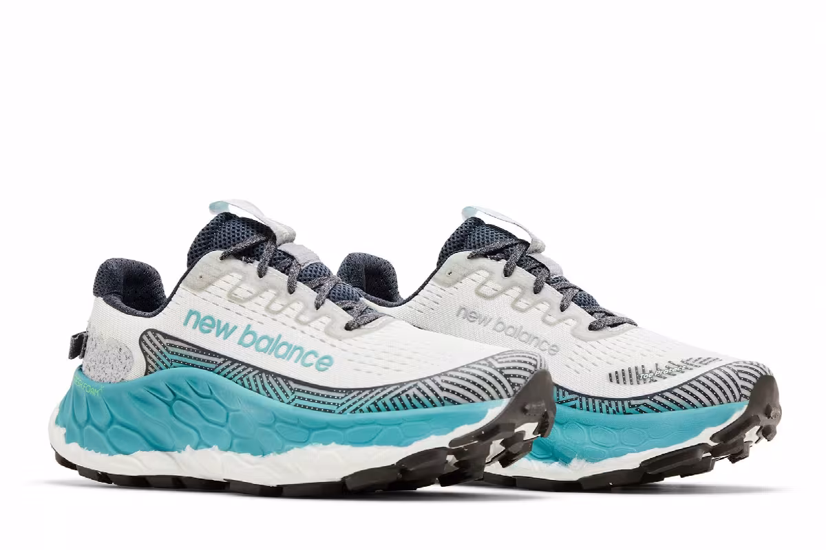 New Balance Women's Fresh Foam X More Trail v3 Reflection Faded Teal, view 9