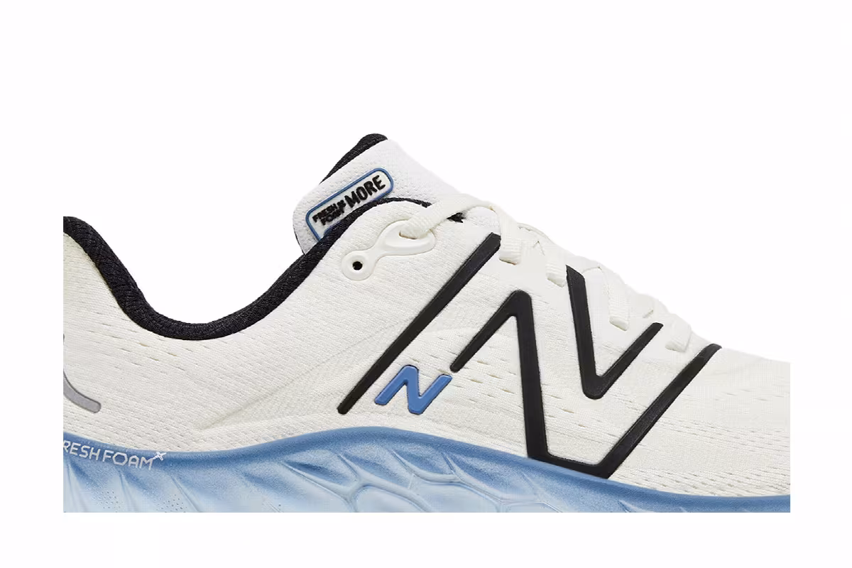 New Balance Fresh Foam X More v4 Sea Salt Ice Blue, view 3