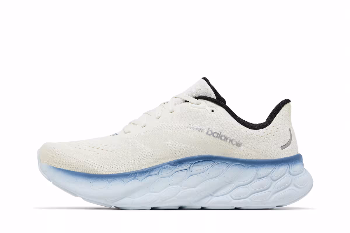 New Balance Fresh Foam X More v4 Sea Salt Ice Blue, view 4