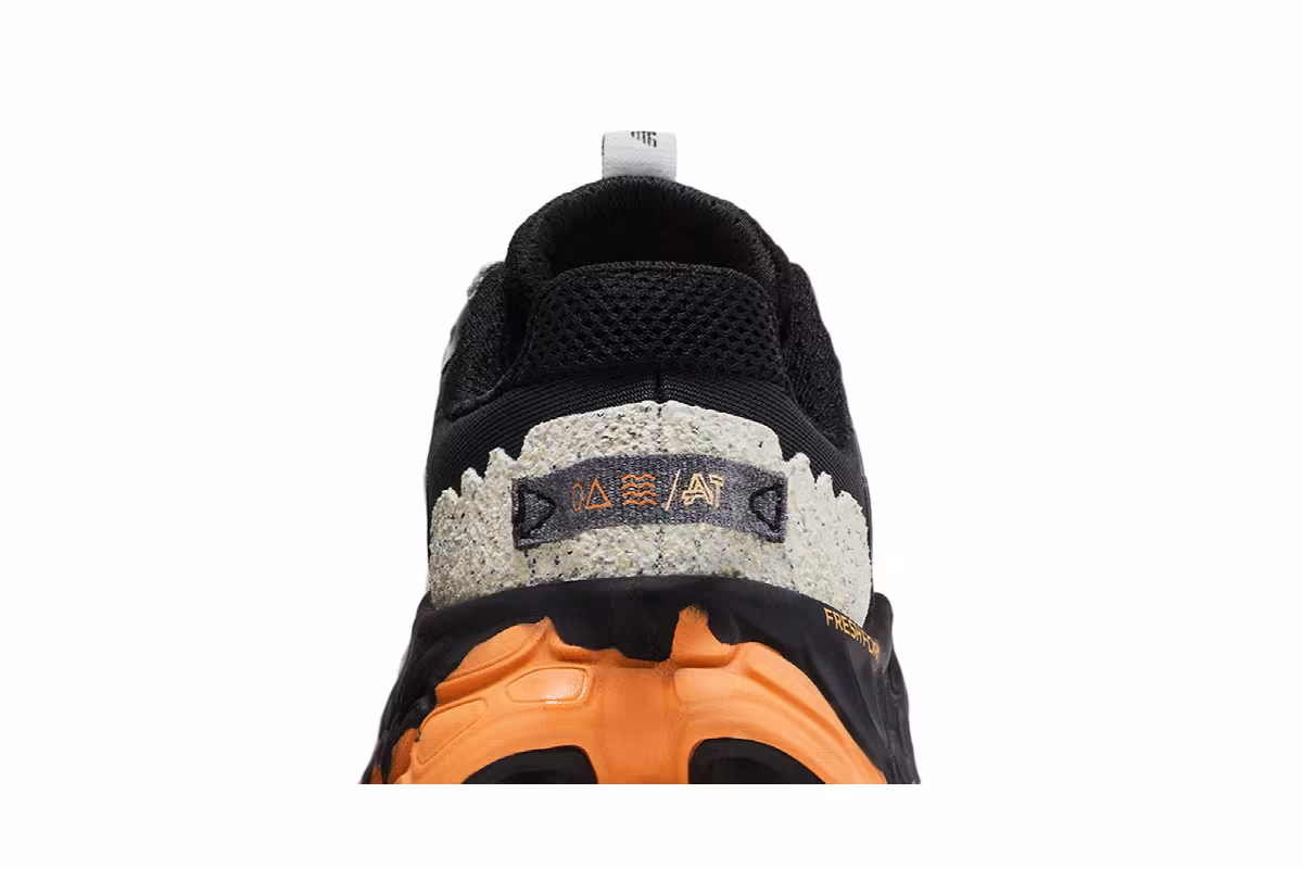 New Balance Women's Fresh Foam X More Trail v3 Wide Blacktop Daydream, view 8