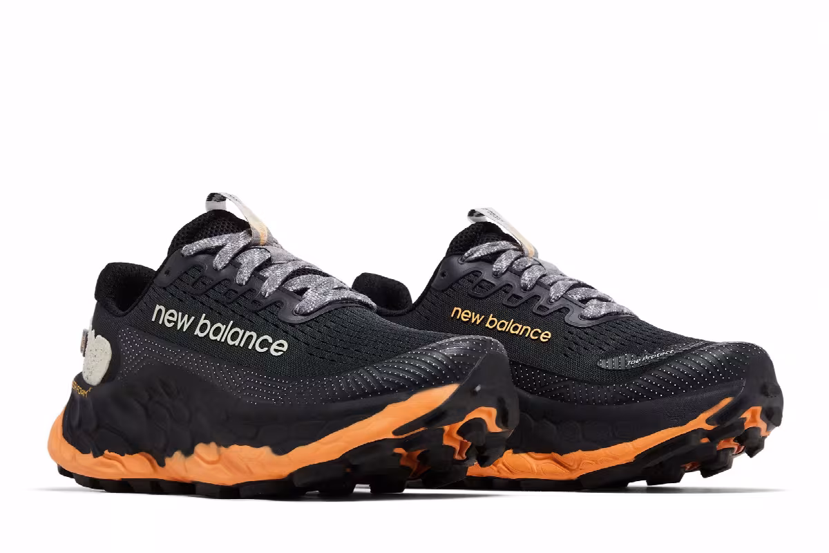 New Balance Women's Fresh Foam X More Trail v3 Wide Blacktop Daydream, view 9