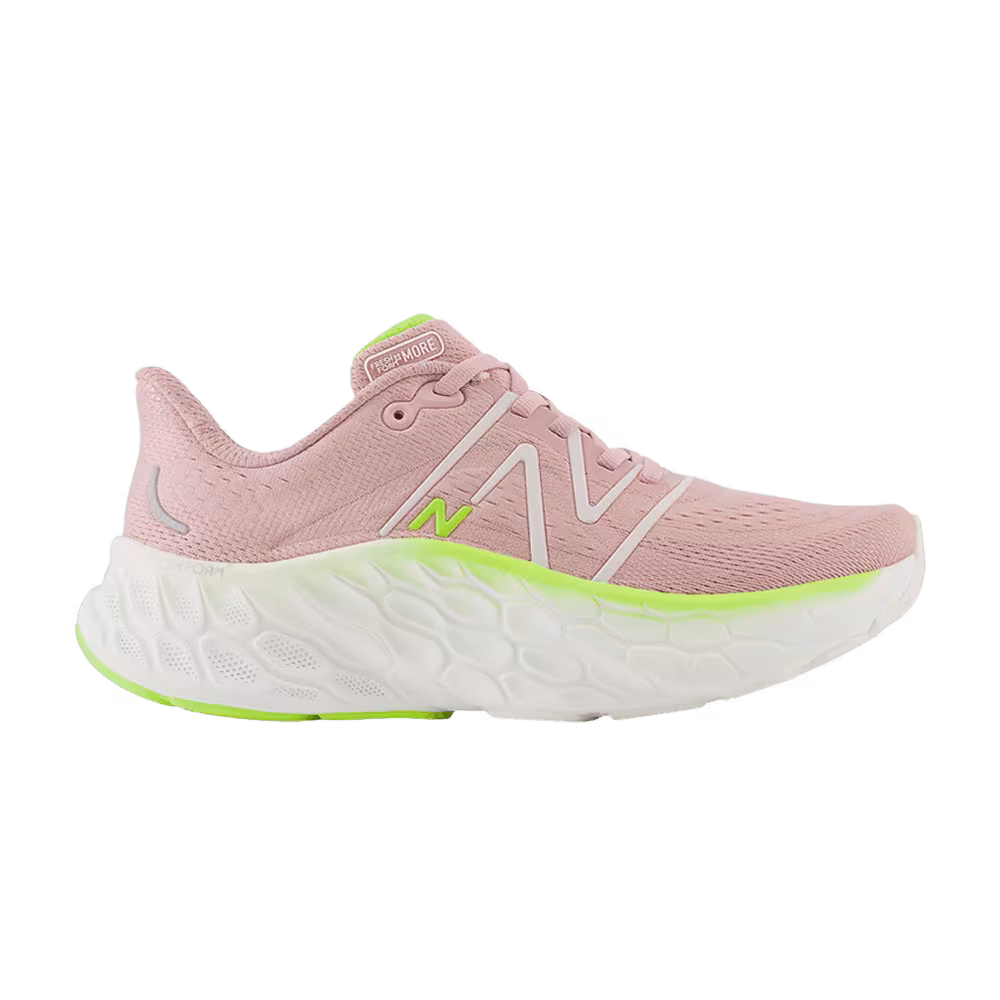 New Balance Women's Fresh Foam X More v4 Wide Pink Moon