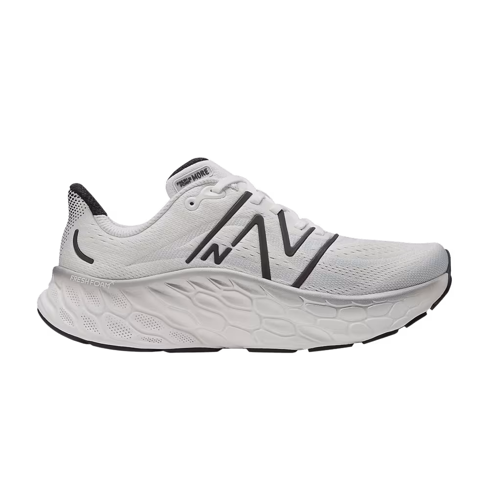 New Balance Fresh Foam X More v4 White Black