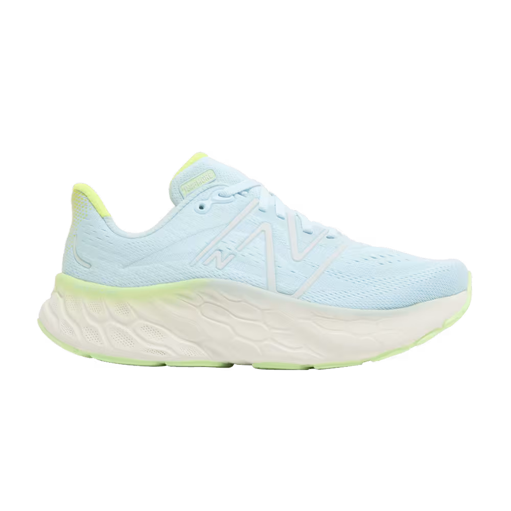New Balance Women's Fresh Foam X More v4 Wide Blue Green Aura