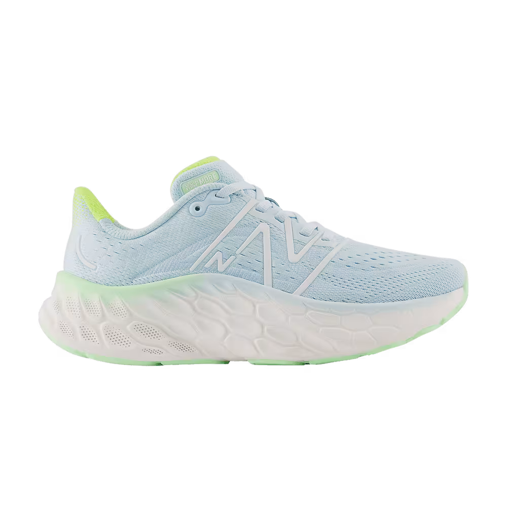 New Balance Women's Fresh Foam X More v4 Blue Green Aura